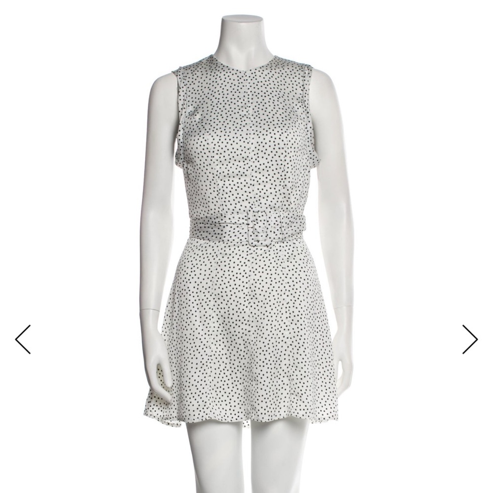 Alexis Polka Dot Sleeveless Dress